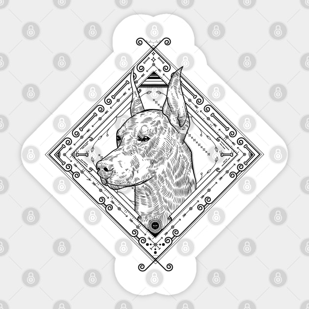 Dog lover Sticker by Frajtgorski